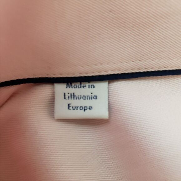 Eton Dress Shirt Men 15.5 Salmon Twill Signature Fit Business Smart 42x30 - Picture 8 of 10